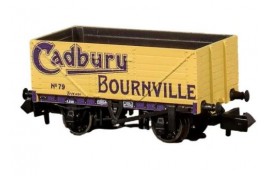 NR-7015 Cadbury Bourneville 7 Plank Open Wagon - N Gauge